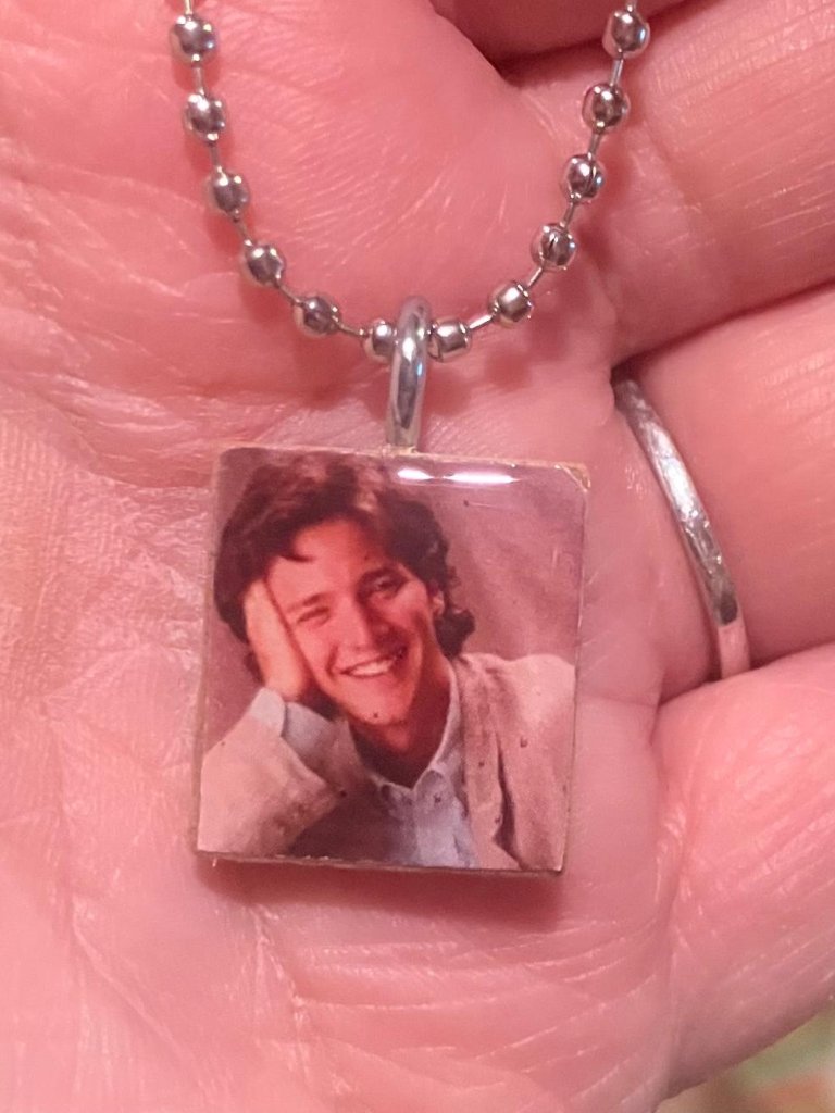 2/$12,4/$20 Andrew Mccarthy Scrabble Tile Necklace